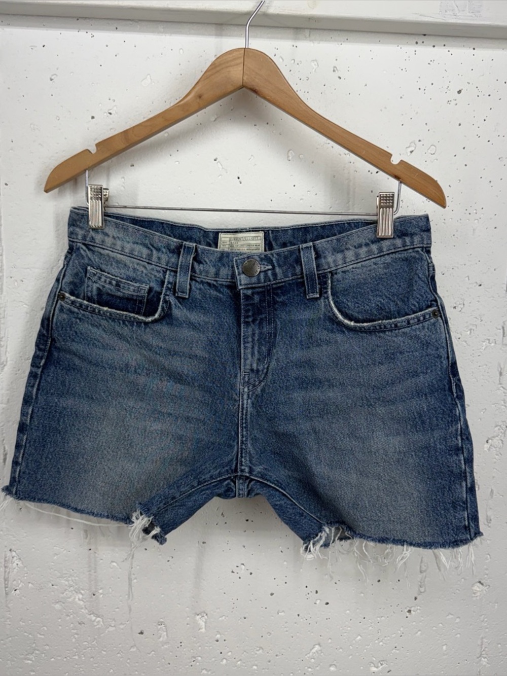 Current Elliott Women’s size 29 Raw Hem High Rise Cut Off Shorts